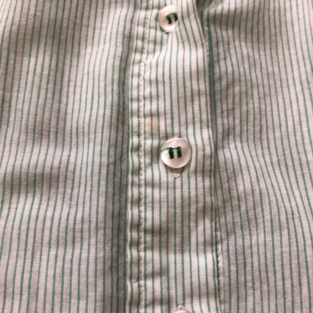 Odille Ruffle-hem button-down blouse - Picture 7 of 7